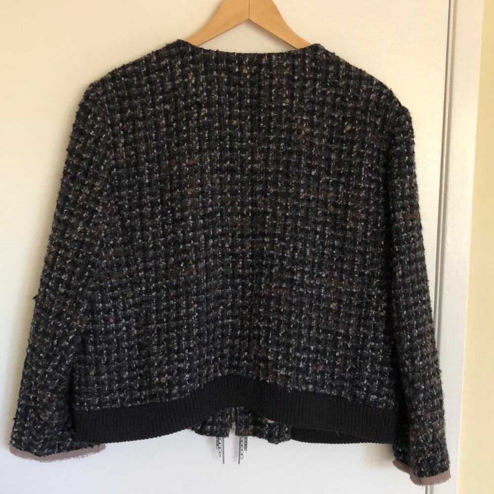 Ann Taylor•Tweed Bouclé Bomber - Picture 4 of 7